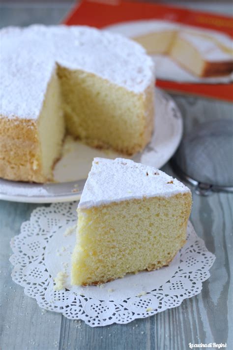 Torta pan degli angeli classica .